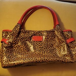 Kate spade leopard cheetah print bag NWOT